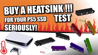 PS5 SSD Upgrades  WHY YOU 100% NEED A HEATSINK! (HEAT TEST!)