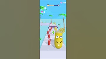 Juice Run🥃🍹🍷NEW UPDATE : GameplayWalkthrough All Levels Andriod,ios #Shorts