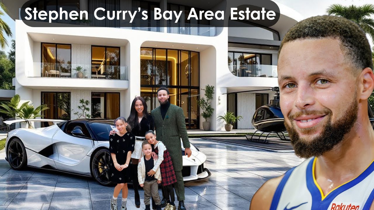 Stephen Curry’s Bay Area Estate – Family, Faith, and the Calm Life Behind the NBA’s Sharpest Shooter