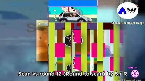 Scan vs round 12 (Round to scan) by S.r R