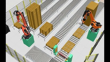High Speed Pallet Sorting System -  Ferrum Group (automated sorting of pallets)