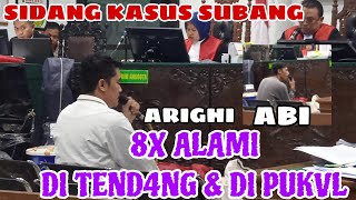 ARIGHI BUKA SUARA ALAMI PENY1KSA4N SAAT PENANGK4PAN & ABI AKUI ISI BAP TIDAK SESUAI FAKTA ‼️