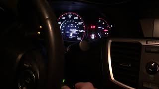 2013 Honda Accord Sport - Flashing Gear Selection Indicator (🛇 sign) v.2