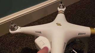 DJI Phantom II Professional Firmware Update and Gimbal  Error