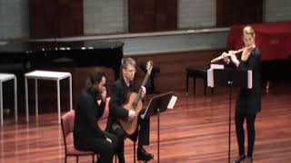 Flute and classical guitar 1st movement (Miyan ki todi raga).
