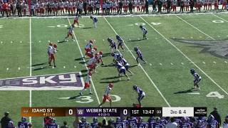NCAAF 2026 Week 07 Idaho State Vs Weber State