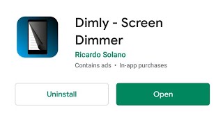Dimly - Screen Dimmer For Android | Night Use Only | Must Checkout screenshot 1