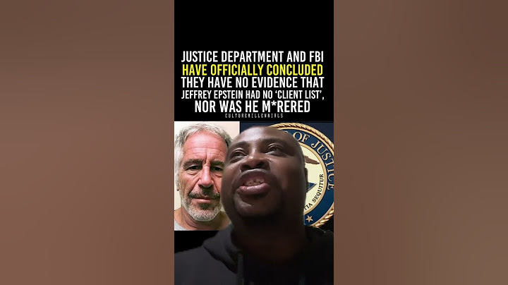 Today #fbi just ends all investigations in #jeffreyepstein case👀😂🤷🏾‍♀️