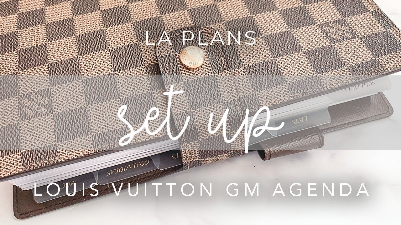 Louis Vuitton GM Agenda Set Up - YouTube