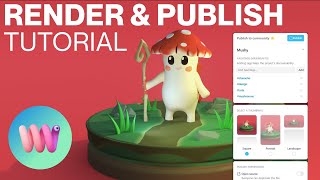 Easy 3D: How To Export Images & Publish Projects - Tutorial | Womp 3D