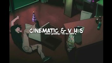Cinematic low contrast CC [ Kinemaster Tutorial AMV ]