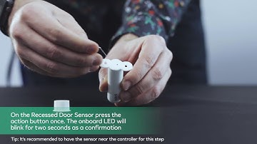 How to Pair Aeotec Recessed Door Sensor 7 | Invisible Security Sensor