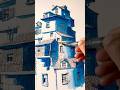 Starting with blue 🏚 #painting #illustration thumbnail