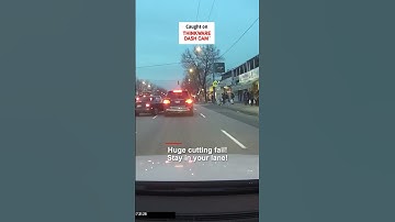 Remember to check your blind spots✔️ | Caught on Thinkware Dash Cam