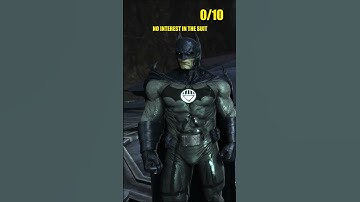 Every Arkham Suit Ranked In Under 60 Seconds
