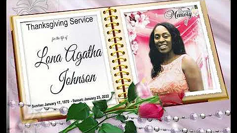 Lona Agatha Johnson Funeral Service (Official Video)