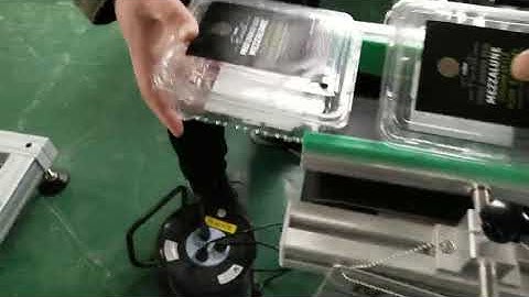 Box Carton top and bottom side sticker labeling machine -SKILT Machinery-Shanghai china