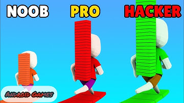 Bridge Race Noob | Pro | Hacker | Android ios Games