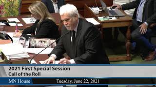 House Floor Session 6/22/21 - Part 1
