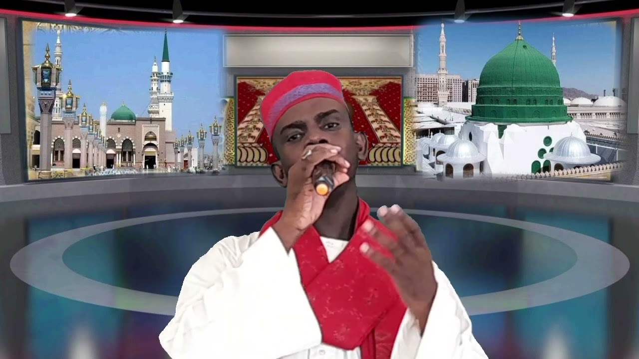 المادح مصطفى ابراهيم ودمبروكه مدحة متين ياساكن الخضرا