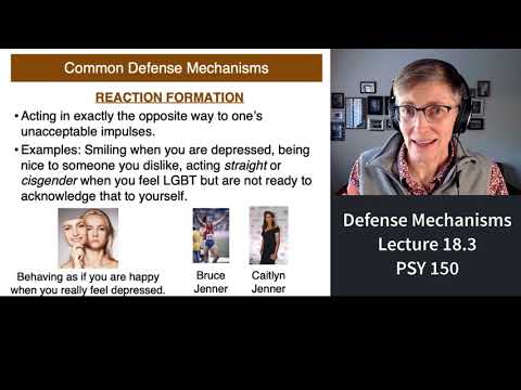 150 Lecture 18.3 Freudian Defense Mechanisms