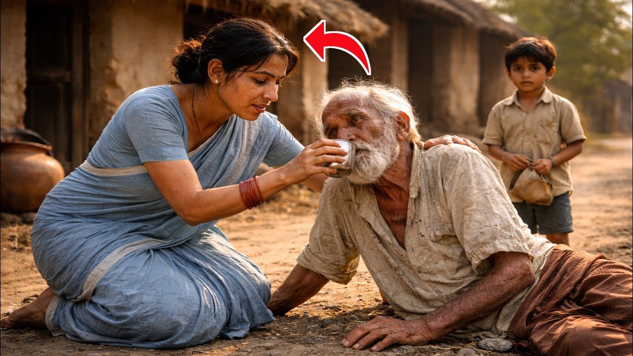 विधवा ने सड़क किनारे बूढ़े की जान बचाई, सालों बाद करोड़पति ने जो लौटाया इंसानियत रो पड़ी!