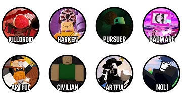 Every Roblox Die of Death Killer Skin Lore Explained in 8 Minutes