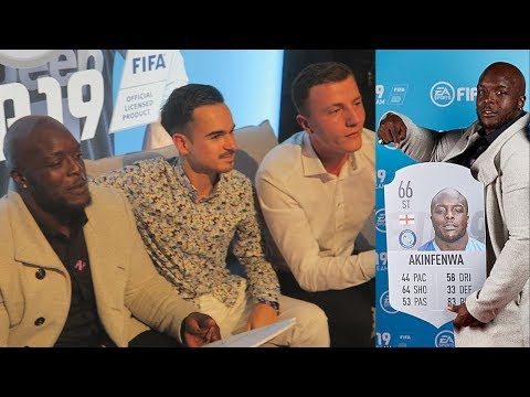 AKINFENWA REACTS to his FIFA 19 STATS 🔥🔥