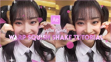 soft warp bounce shake | After Effects Tutorial