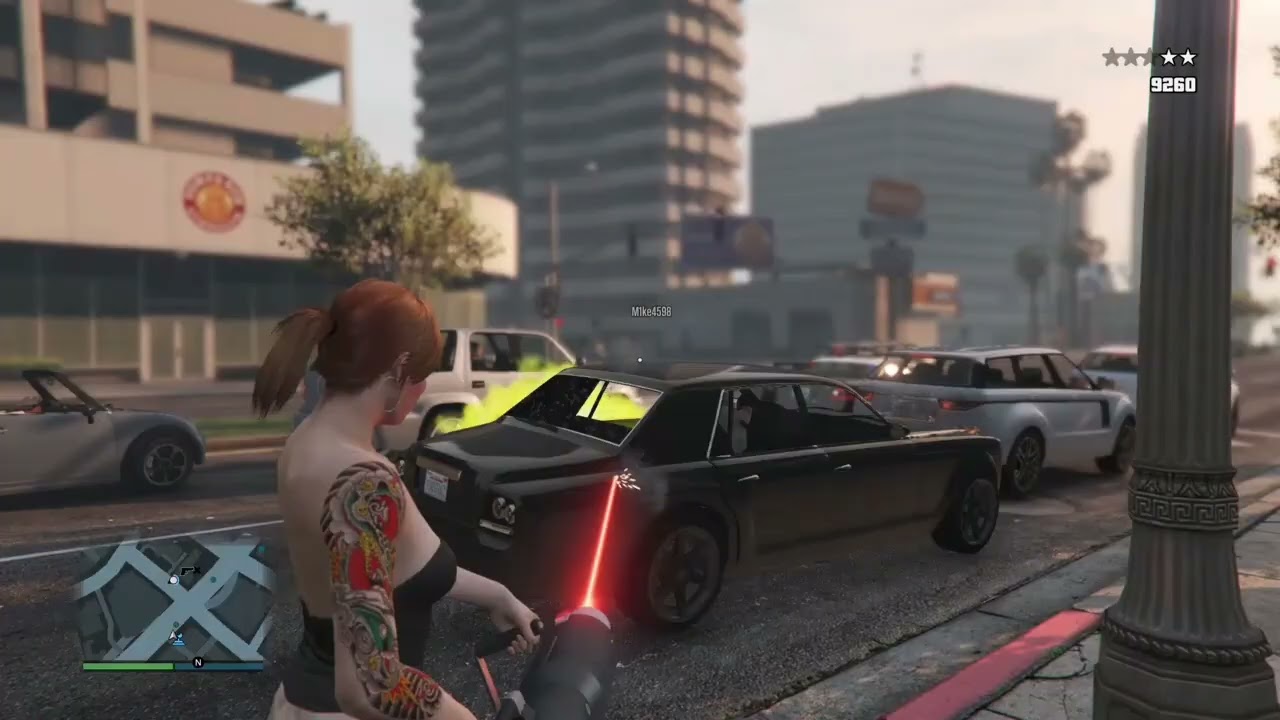 a shopping trip turns into a shootout with itzhomiebear lol