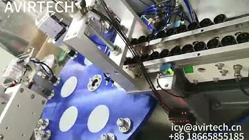 AVIRTECH-packaging automatic cap assembly machine#machine #machinery#automation #assembly#packaging
