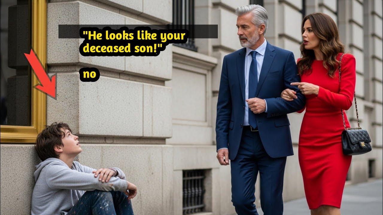 “SE PARECE A TU HIJO FALLECIDO”… La novia del millonario lo dijo sin saber que revelaría