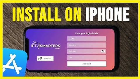 Watch Live TV on iPhone with IPTV Smarter Pro | Full Installation Tutorial"