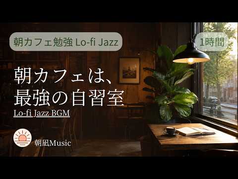 1 Hour Morning Cafe Study Music | Lo-fi Jazz for Deep Focus & Productivity