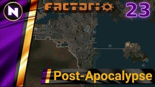 Factorio Post Apocalypse #23 ROBOT ARMY