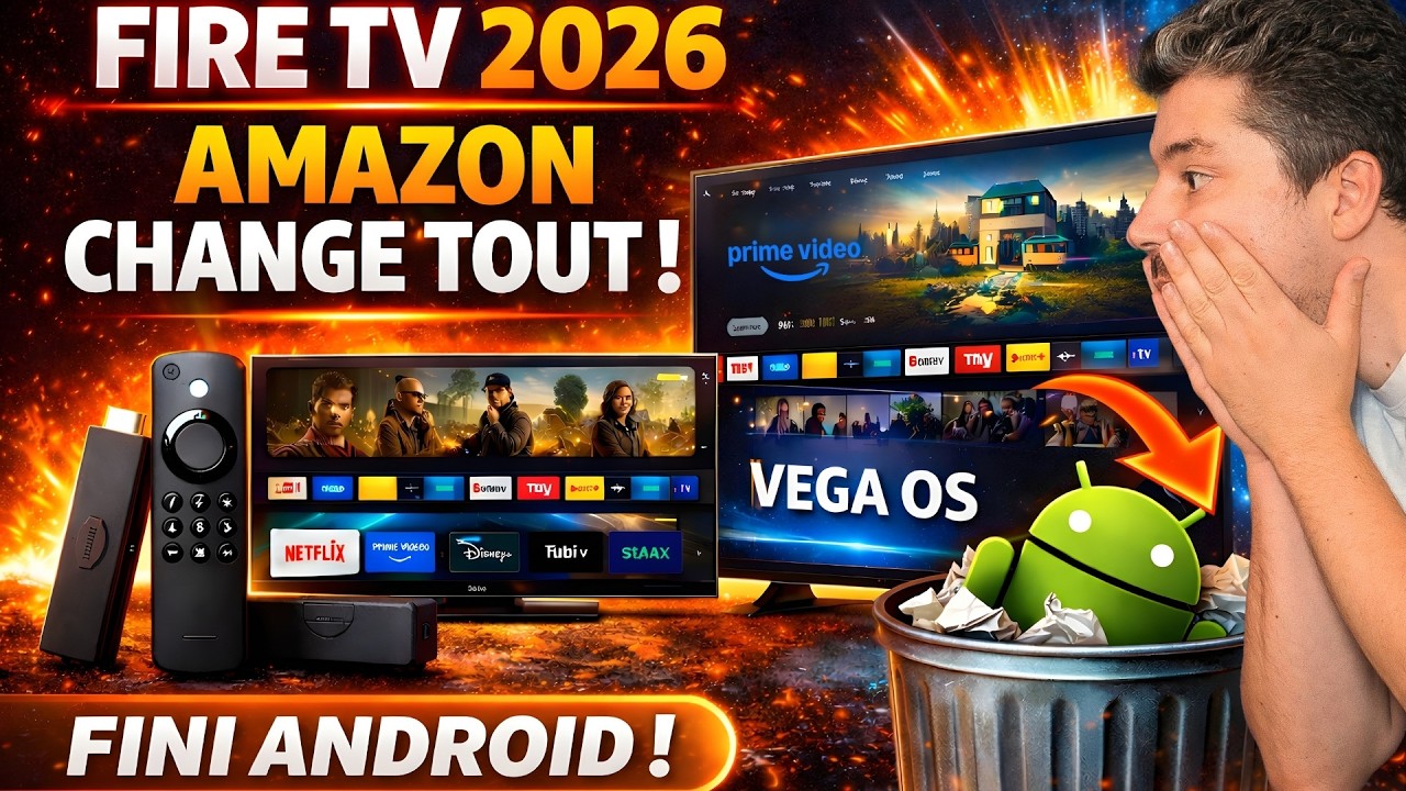 Fire TV 2026 : Amazon change tout !