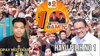 'HAYU PILIH NO 1 AMIN' : OPAY MOTEKAR (Garut) (Cipt : Opay Motekar / Arr : Player Fans)