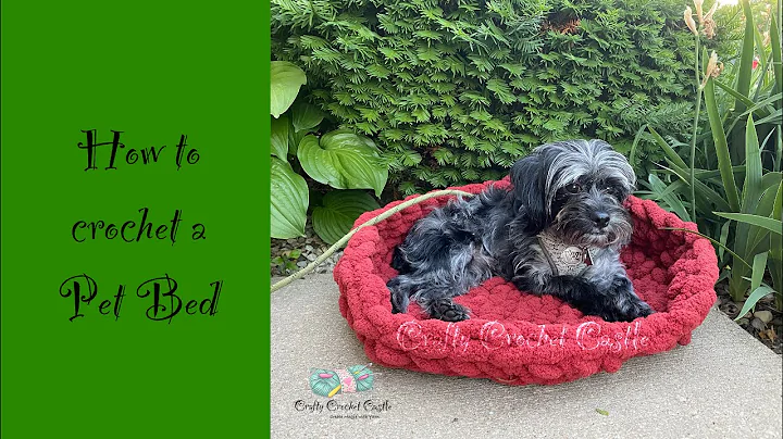 Crochet Your Own Pet Bed | Easy DIY Tutorial