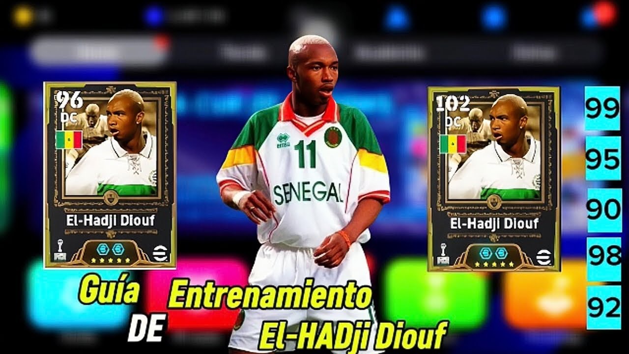 Guia de entrenamiento El-HADji Diouf efootball 2026 