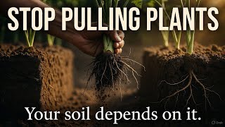 Stop Pulling Plants This One Gardening Habit Is Destroying Your Soil