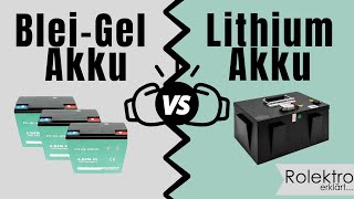 BleiGel vs. Lithium Akku im Test  Akkuvergleich für EScooter Seniorenmobile ERoller