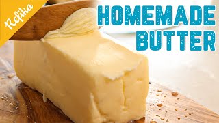 How to Make Homemade Butter | Natural Butter from Milk at Home