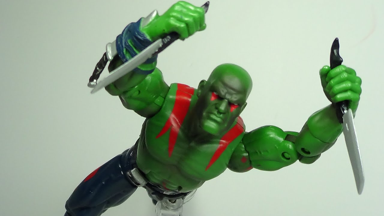 Marvel Legends Drax Figure Review - YouTube