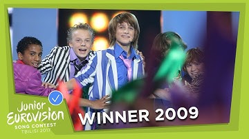 JUNIOR EUROVISION 2009: RALF MACKENBACH - CLICK CLACK - THE NETHERLANDS 🇳🇱  - WINNER