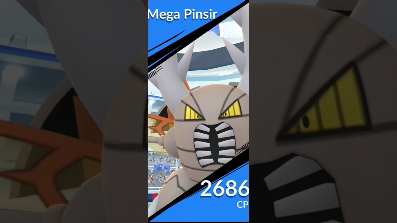 I Tried Soloing Mega Pinsir… Here’s What Happened! #pokemongo #viral #soloraid #shorts