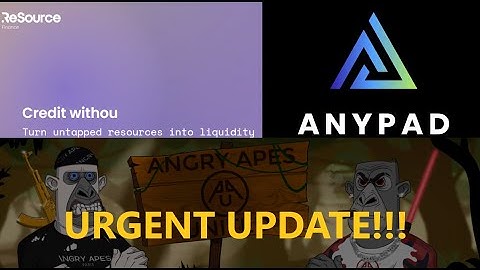 20-50x IDO on ANYPAD NOW!!! Angry Apes United has bounced off .11 ETH floor and is rising!