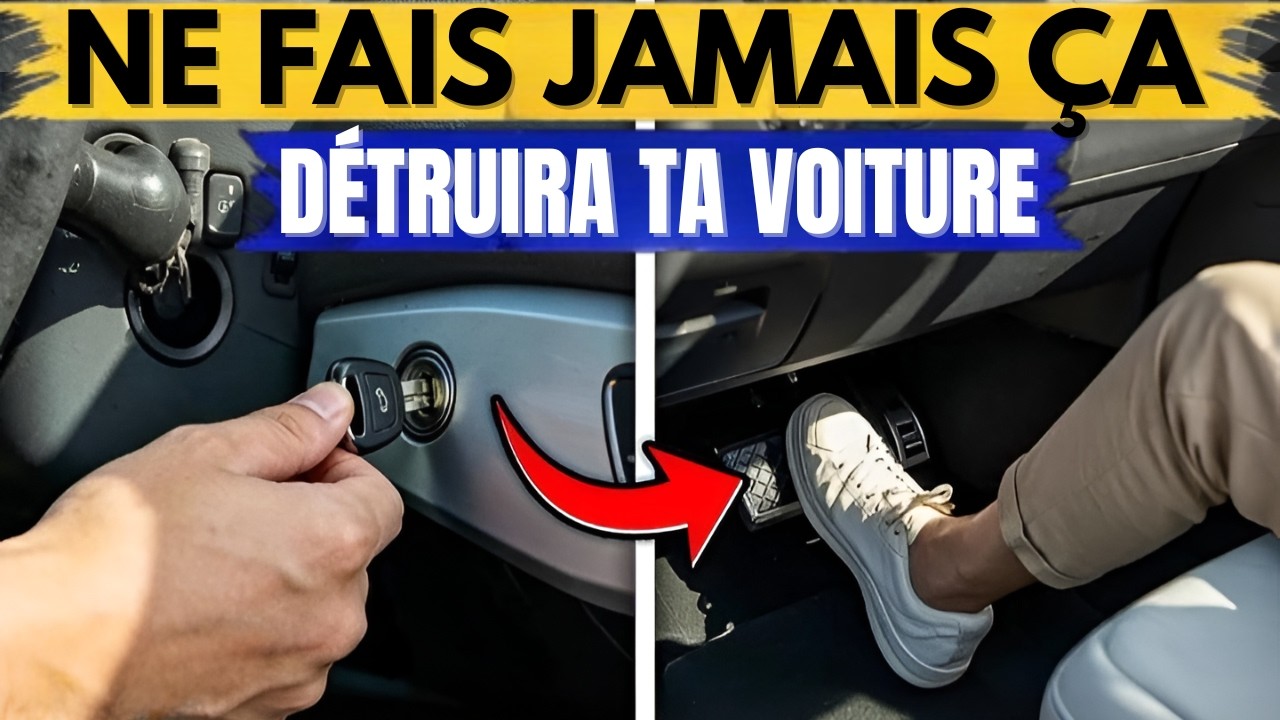 Vous DÉTRUISEZ Votre Voiture Sans le Savoir — 15 Erreurs Fatales Avant de Lancer Votre Moteur