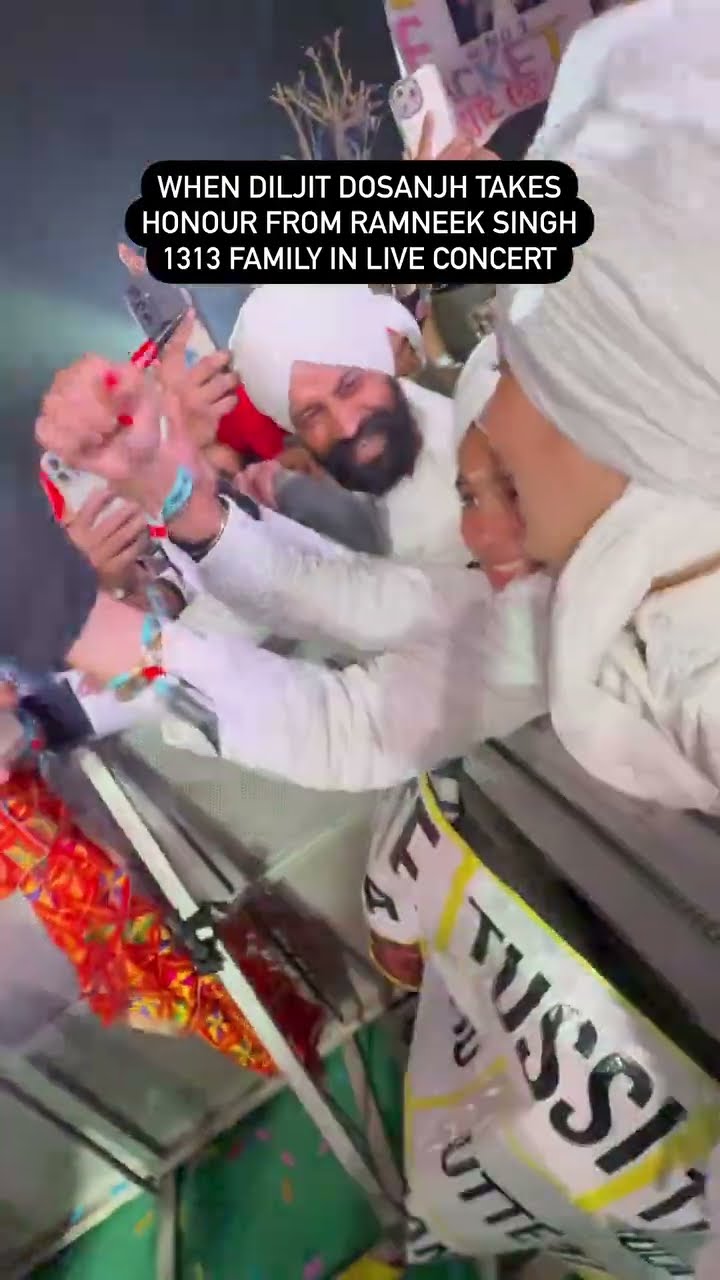 @diljitdosanjh Came To Us ❤️ Grand Finale Ludhiana | RS 1313 SHORTS | Ramneek Singh 1313 #Shorts