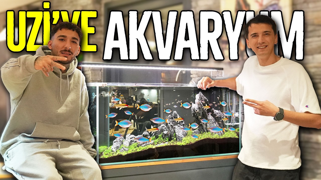 Uzi'ye Akvaryum Yaptık! @UZI