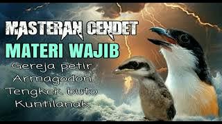 MASTERAN CENDET JUARA NASIONAL, FULL MATERI TEMBAKAN SADIS